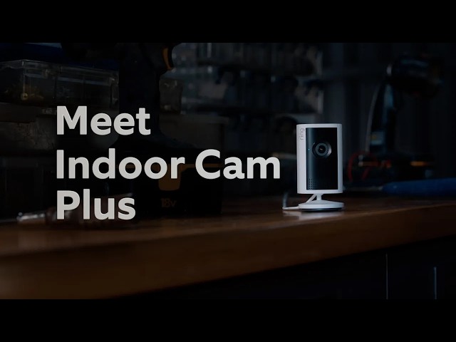 All-New Ring Indoor Cam Plus | Retinal 2K with up to 6x Enhanced Zoom, Night Vision, and more
