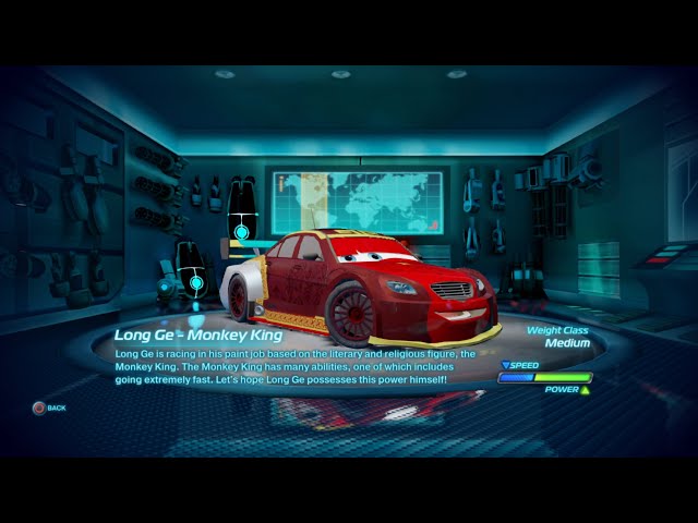 Cars 2 PS3 - Long Ge – Monkey King Gameplay (RPCS3)