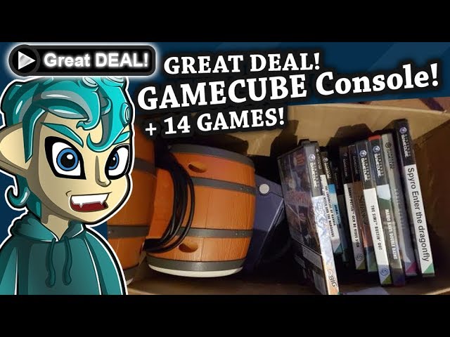 ► A Great Deal - Gamecube Console with 14 games!