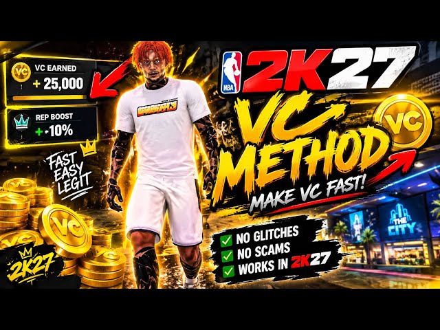 THE BEST VC METHOD IN NBA 2K27! 💰 EARN VC FAST & EASY