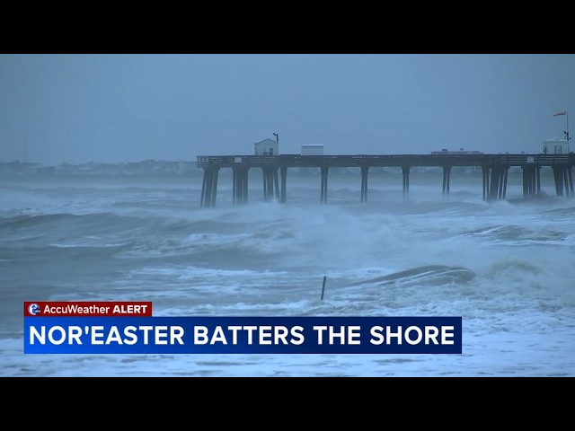 Nor'easter causes flooding, erosion and event cancellations at the Jersey shore