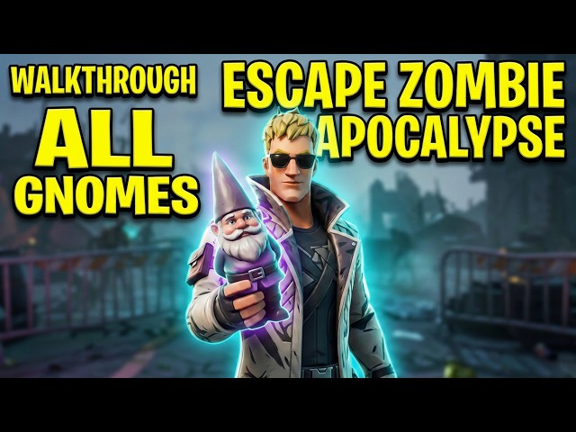 Escape Zombie Apocalypse [Roguelike] Walkthrough & Gnome Location 