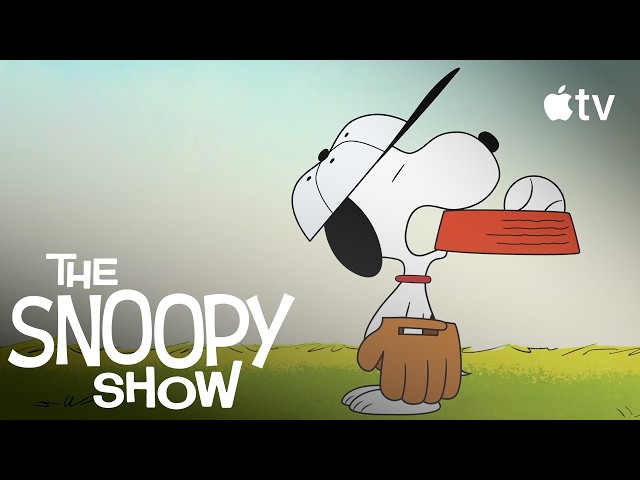 Baseball With Coach Charlie & More Snoopy Clips | The Snoopy Show Compilations | Apple TV