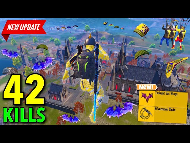 42 Solo Kills!!😱 MY NEW SEASON BEST GAMEPLAY in PUBG Mobile😍 BGMI