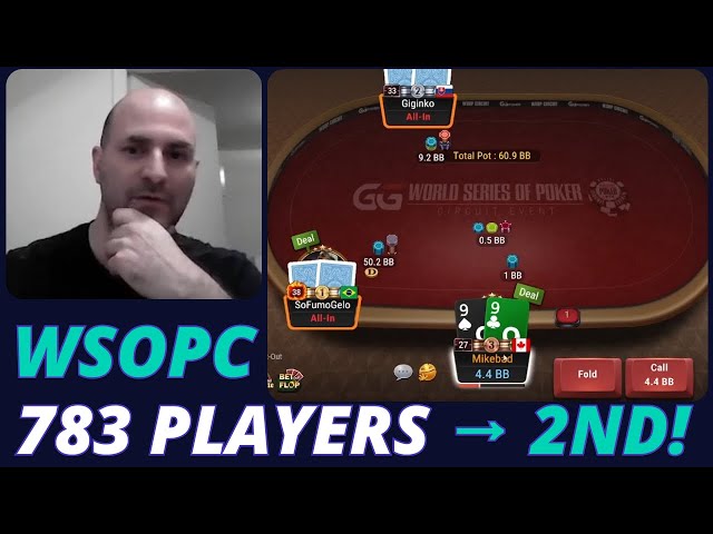 Amateur Hits WSOP Final Table! ICM Mastery in 783 Players | GGPoker Highlights