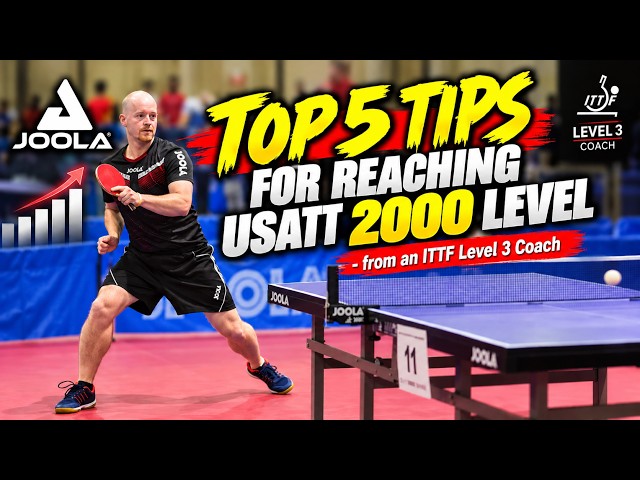 Top 5 Tips for Reaching the USATT 2000 Rating Milestone