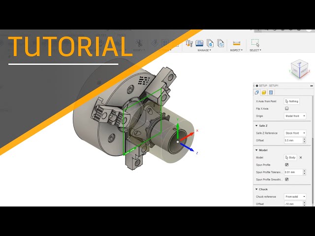 Tutorial: Fusion 360 Creating a Turning Setup