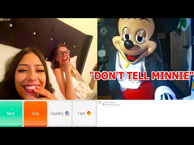 MICKEY goes on OMEGLE