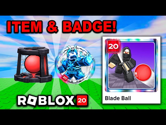 How to get BLADE BALL ITEM & BADGE!! | The Hunt 20 Roblox