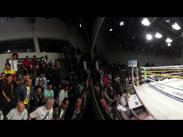 Muay Thai 31 diciembre Channel 7 Stadium Thailandia 360 vr HD