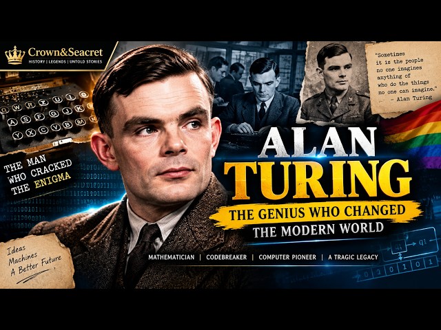 Alan Turing: The Secret Genius Who Changed the World | Crown&Seacret