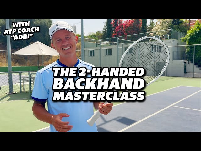 Two-handed Backhand Masterclass by ATP Coach Adri