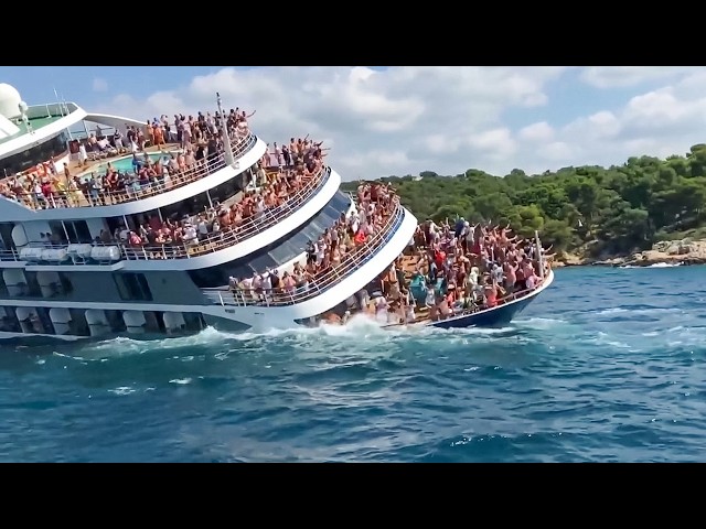 Moments Filmed Seconds Before Disasters