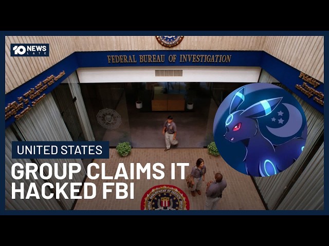 Notorious Hacking Group Claims It Stole FBI Data | 10’s Late News