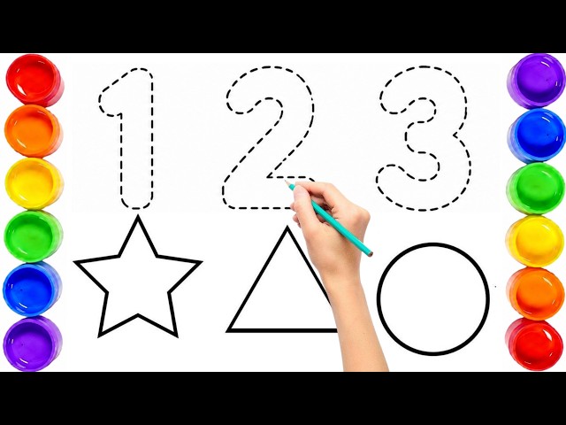 Counting Numbers, ABC & 2D Shapes | Exciting Early Learning for Kids