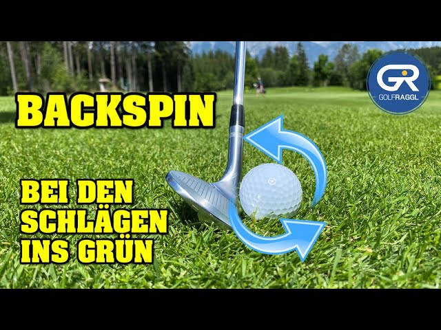 BACKSPIN - HOW TO PLAY WEDGE SHOTS WITH BACKSPIN