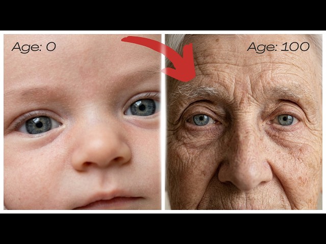 Time Lapse Evolution: I Watched Human Eyes Age From 0 to 100 Years Old… The Final Result Is Superb