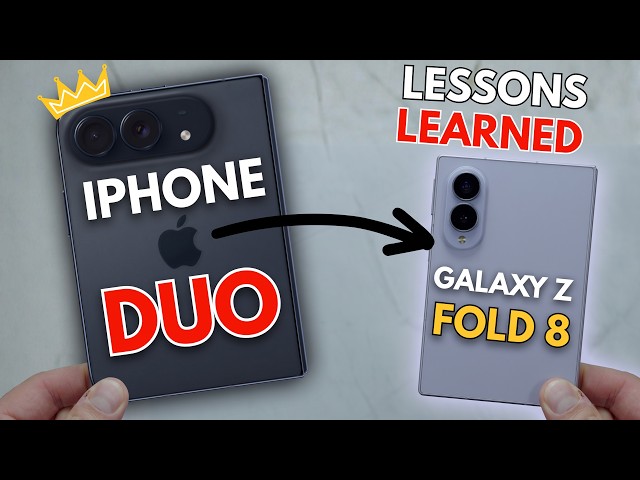 The iPhone Duo taught Samsung's Z Fold 8 a LESSON!