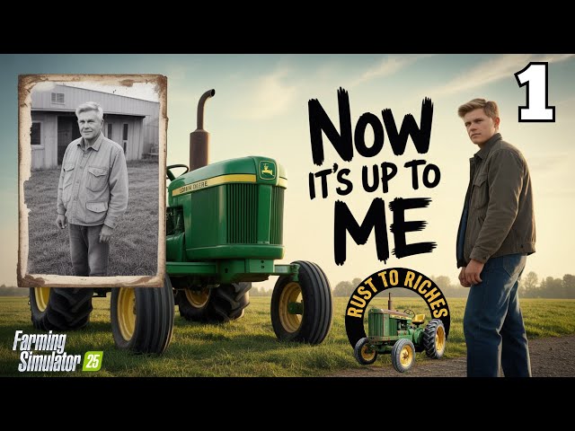 Farming Simulator 25 | Rust to Riches Ep.1 | A New Beginning at Saxlingham (FS25 on PS5)