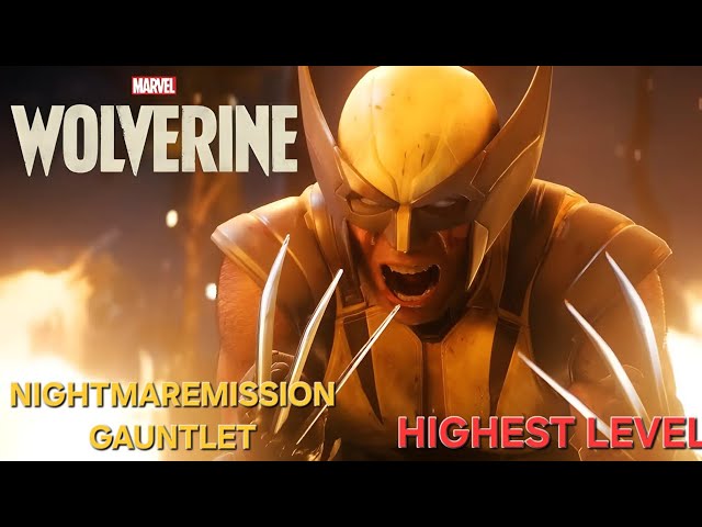 Marvel's Wolverine: SURVIVING The Gauntlet on 'The Best There Is' Difficulty