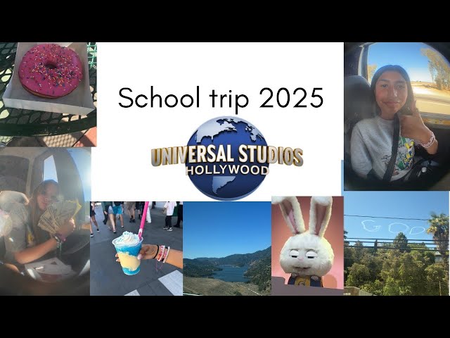Universal Studios school trip vlog 2025