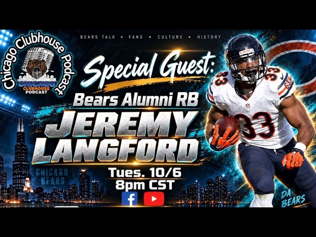 Bears Ground the Jets! 🐻⬇️ Jeremy Langford Joins Us | White Sox Win & Chi State Recap