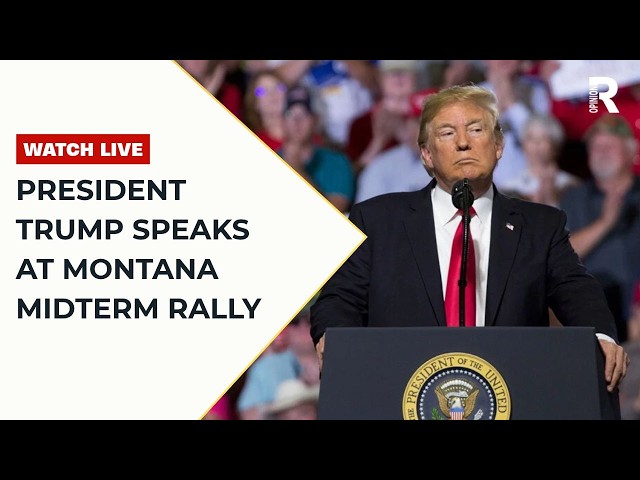 LIVE FROM MONTANA: Trump Campaigns for Aaron Flint ahead of the 2026 midterm elections.