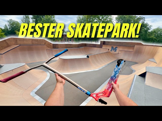 The BIGGEST skatepark in Germany!