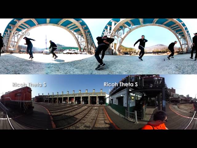 360 Compare: LG360 vs Ricoh Theta S (non-VR)