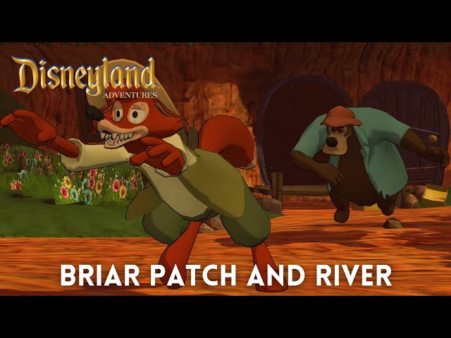 Disneyland Adventures - Walkthrough 2K 60FPS HDR - Briar Patch and River