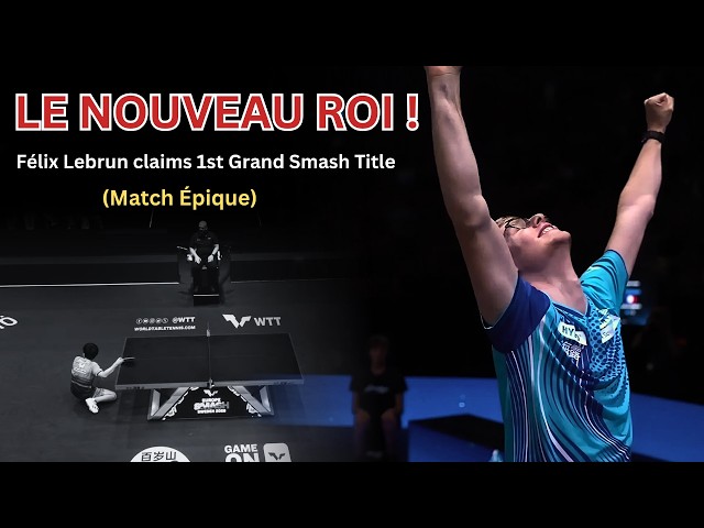 WORLD NO. 2! 🏆 Félix Lebrun claims 1st Grand Smash Title (Match Épique)