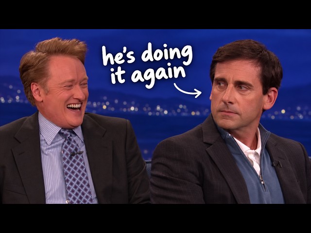 Steve Carell making everyone lose it for 5 minutes straight