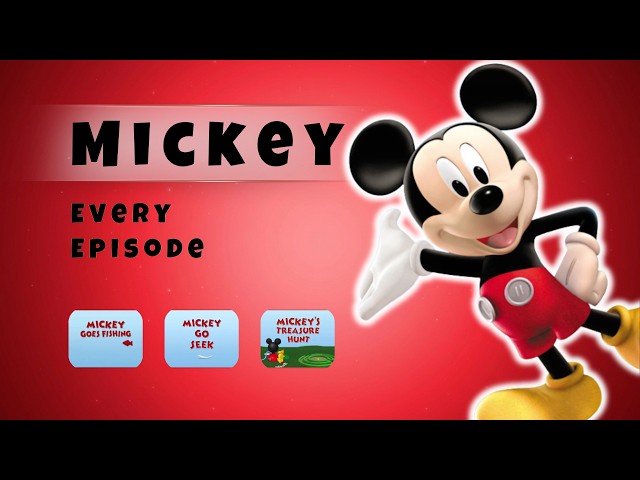 All Mickey‑Titled Animated Title Cards from Mickey Mouse Clubhouse