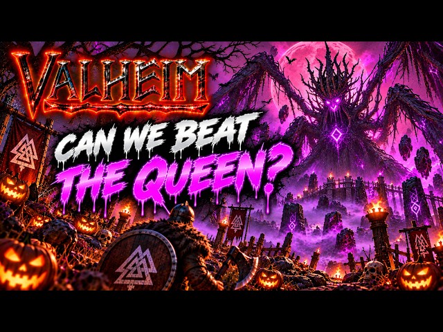 Can we beat the queen? | Valheim | solo