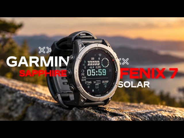 Garmin Fenix 7 Sapphire Solar — THE BEST SMARTWATCH FOR SPORTS?
