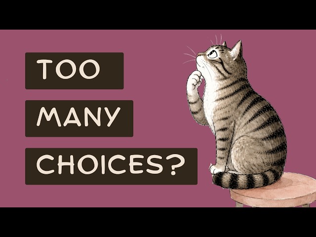 Why Too Many Choices Make It Harder to Decide | The Paradox of Choice