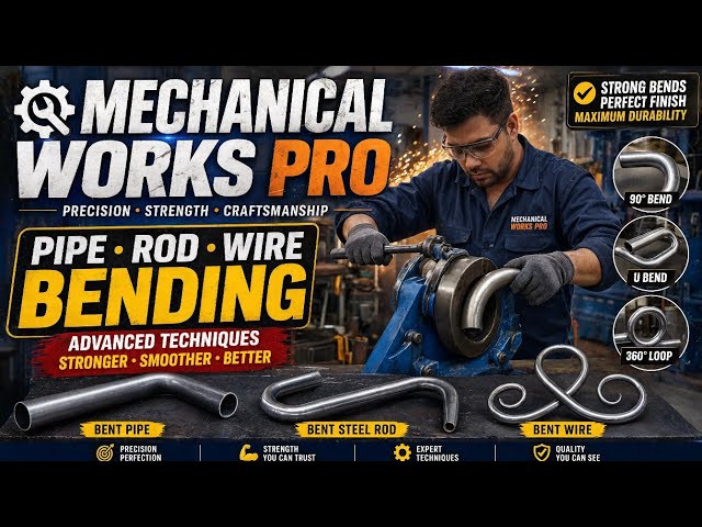 How to Make a Pipe Bending Machine & Test It! | Complete DIY Guide