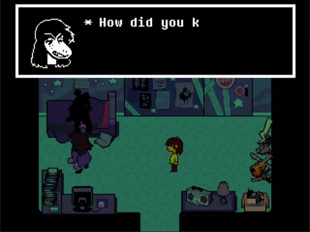 DELTARUNE Chapter 5 - Weird route Ending (LOUD SOUNDS AND FLASHING LIGHTS!!!)