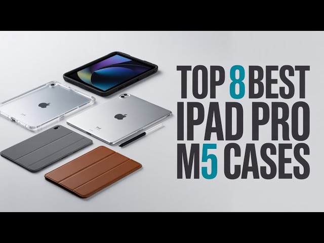 Топ-8 лучших чехлов для iPad Pro M5 13 дюймов 2026 года!