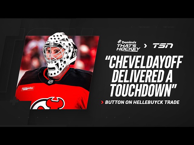 Who won the Devils & Jets blockbuster Hellebuyck trade?