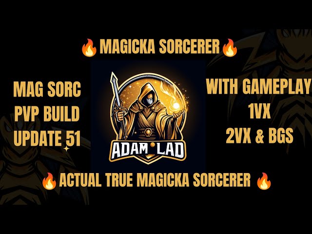 ESO | MAG SORC PvP BUILD | UPDATE 51