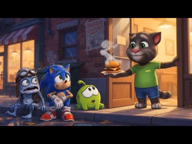 Crazy Frog, Sonic & Om Nom. No One Expected Tom to Help Them! 😭❤️