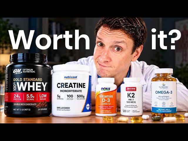Doctor Ranks Popular Supplements (Most Don´t Work!)