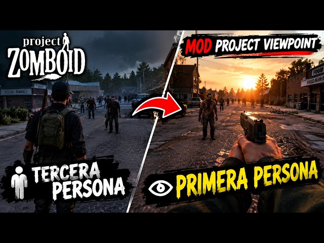 🔥 PROJECT ZOMBOID in FIRST PERSON 👁️ | How to INSTALL Project Viewpoint (Tutorial)