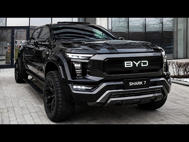 2027 BYD SHARK 7 FINALLY REVEALED! 🔥 The Pickup Truck That Could Change Everything!