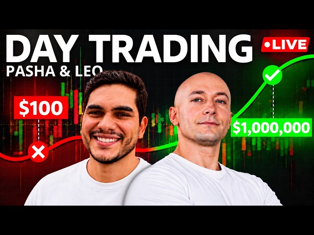 [LIVE] NASDAQ Futures Trading w/ Pasha & Leo – OIL, SPY, QQQ, ES | Real-Time Day Trading Strategy