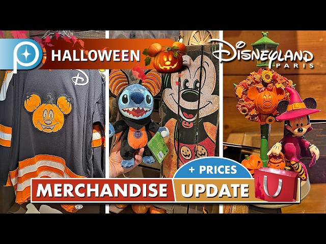 🎃 Disneyland Paris MERCHANDISE Update | HALLOWEEN SPECIAL 2026