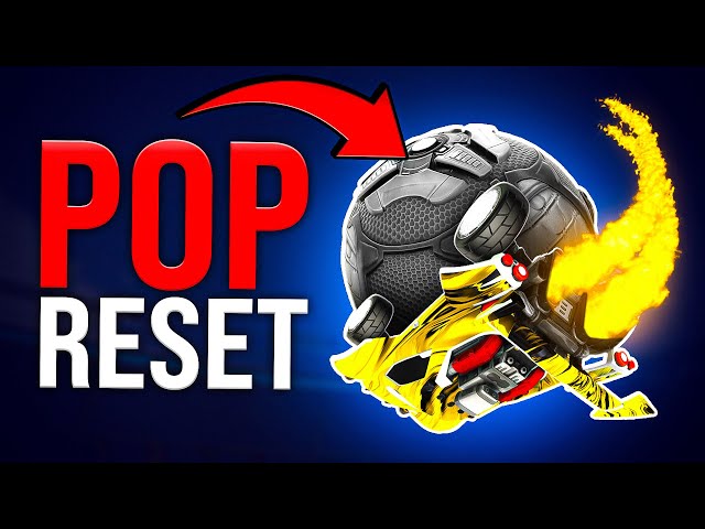 How To Pop Reset in Rocket League (Advanced Air Dribble Mechanic)