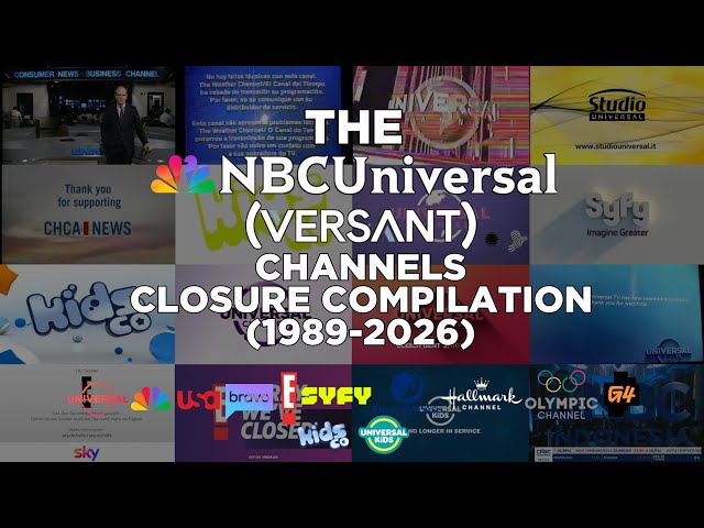 The NBCUniversal (Versant) Channels Closure Compilation (1989-2026)