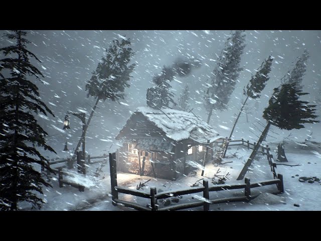 99% of You will Fall Asleep with WINTER SNOWSTORM SOUNDS | Gentle Arctic Night 2026